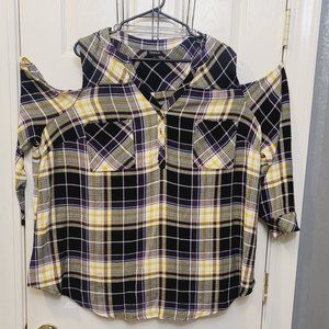 Ladies Cold Shoulder Tunic